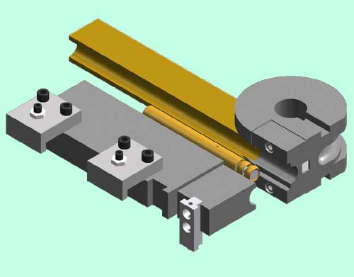 Bend Die, wiper die and 2 ball mandrel Pines Tooling